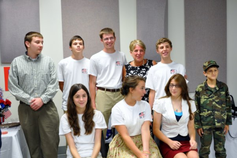 Title: Reception for NFRW President - 2011
Club: Saint Bernard RW
Description: Republican Teens of Slidell (RTS) had an opportunity to meet with NFRW President Sue Lynch.